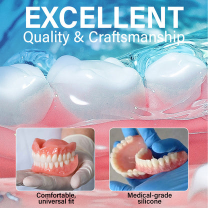 ✅ Made and Shipped from the USA| Ourlyard® Suction-fit Complete Denture 🦷🥔