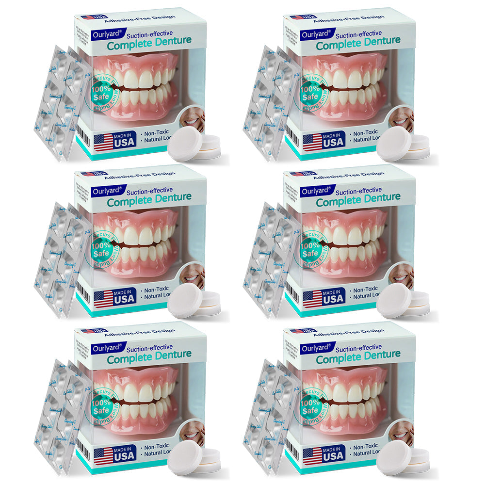 🦷6 Sets🦷+ 36 Denture Cleaning Tablets