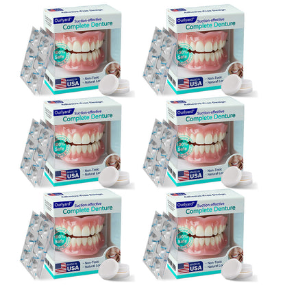 ✅ Made and Shipped from the USA| Ourlyard® Suction-fit Complete Denture 🦷🥔